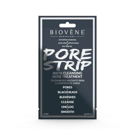 Biovène Pore Strip Insta Cleansing Nose Treatment Tratamiento tiras limpiadoras instantáneas de poros para la nariz 1 ud