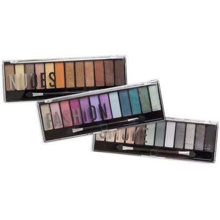 Magic Studio Nudes Eyeshadow Palette Paleta de sombras de ojos para looks intensos con acabados mates o brillantes 12 tonos