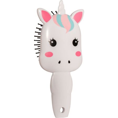 Idc Institute Animal Hair Brush Cepillo con forma de unicornio ideal para deshacer los nudos evitando el encrespamiento