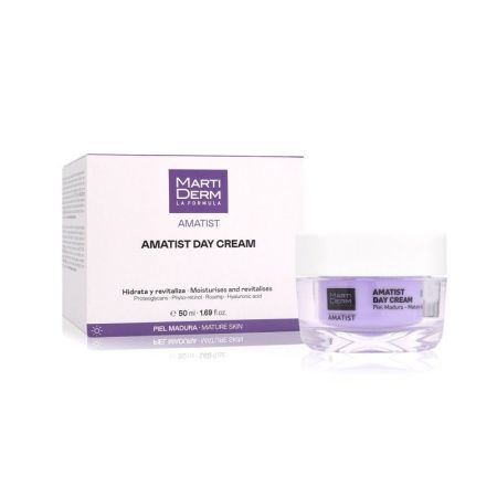 Martiderm Amatist Day Cream Crema de día hidrata revitaliza y aporta una máxima sensación de confort 50 ml