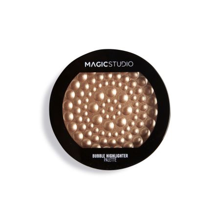 Magic Studio Bubble Highlighter Palette Iluminador color champán sedoso y de fácil aplicación