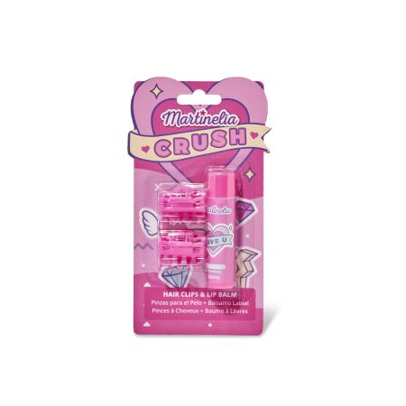 Martinelia Crush Hair Clips + Lip Balm Set para estar siempre guapa