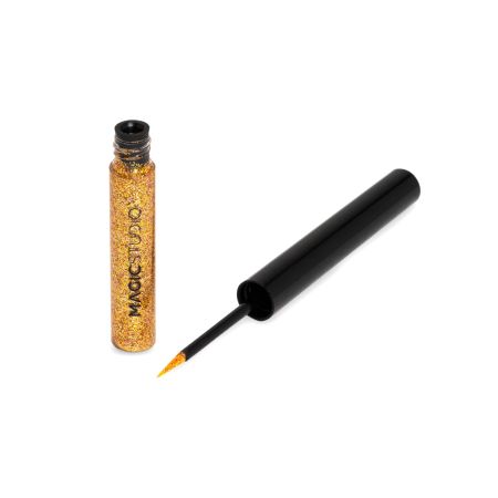 Magic Studio Glitter Liquid Eyeliner Delineador de ojos con brillo aporta un toque radiante a cualquier look