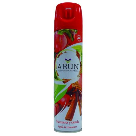 Arun Ambientador Manzana Y Canela Ambientador para hogar refrescante y revitalizante con fragancia duradera 300 ml