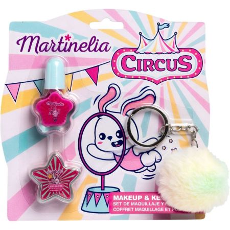 Martinelia Circus Makeup & Keychain Set Set de maquillaje ideal para los más pequeños de la casa con llavero para colocar en tu sitio favorito