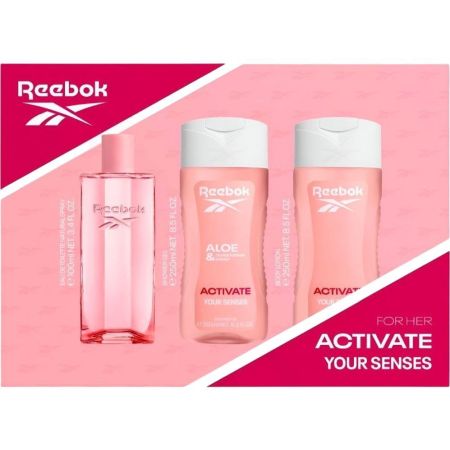 Reebok Activate Your Senses For Her Estuche Eau de toilette para mujer 100 ml