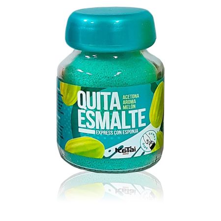 Katai  Quita esmalte express con esponja acetona aroma melon 75 ml