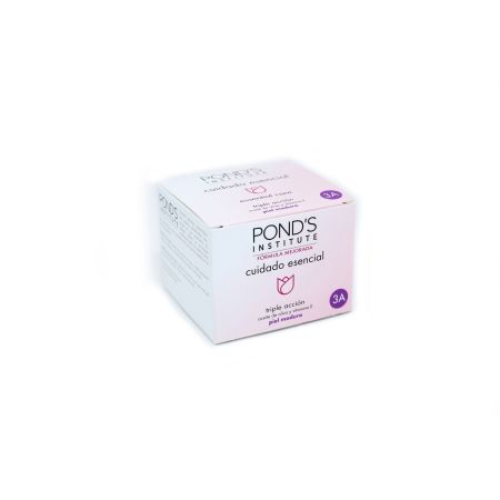 Pond'S Cuidado Esencial Triple Acción Crema Facial Crema facial de triple acción antiarrugas antiflacidez y antimanchas 50 ml