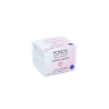 Pond'S Cuidado Esencial Nutritiva Antiarrugas Crema Facial Crema nutritiva antiarrugas para una piel cuidada y más joven día tras día 50 ml