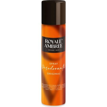 Royale Ambree Original Desodorante Spray Desodorante perfumado para hombre 250 ml