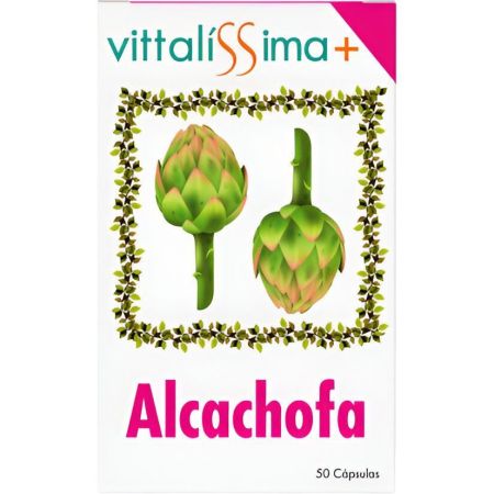 Vittalissima Alcachofa Un Cuerpo 10 Complemento Alimenticio Complemento alimenticio ayuda principalmente al bienestar digestivo y hepático 50 uds