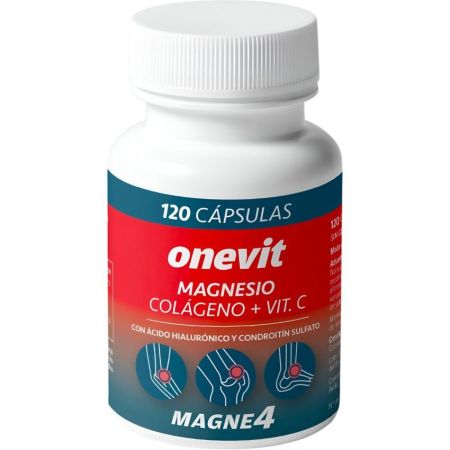 Onevit Magne4 Complemento Alimenticio Complemento alimenticio ayuda a calmar molestias musculares o articulares 120 uds