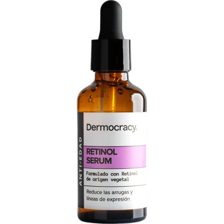 Dermocracy Retinol Anti-Edad Serum Xxl Formato Ahorro Sérum antiedad reduce la apariencia de arrugas sin irritar para piel más firme lisa y rejuvenecida 50 ml