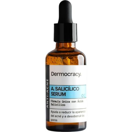 Dermocracy Ácido Salicílico Tendencia Acneia Serum Xxl Formato Ahorro Sérum combate acné minimizando apariencia de puntos negros para piel más clara y saludable 50 ml