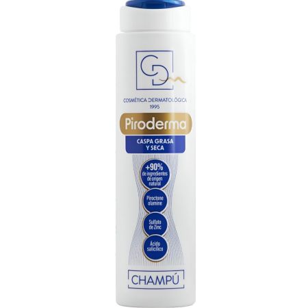 Cdm Piroderma Champú Champú anticaspa reduce la formación de placas de caspa 200 ml