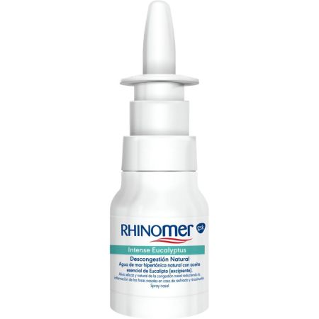 Rhinomer Intense Eucalyptus Spray Nasal Solución de agua de mar alivia inmediatamente la congestión nasal 20 ml