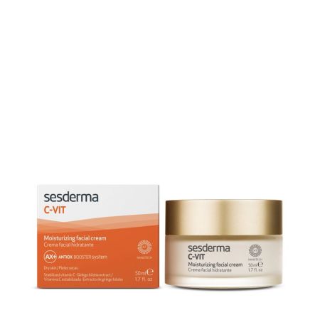 Sesderma C-Vit Moisturizing Crema Facial Crema hidratante previene y trata el fotoenvejecimiento cutáneo 50 ml