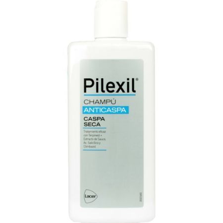 Pilexil Anticaspa Caspa Seca Champú Champú para caspa seca regula y disminuye la descamación eliminado el picor 300 ml