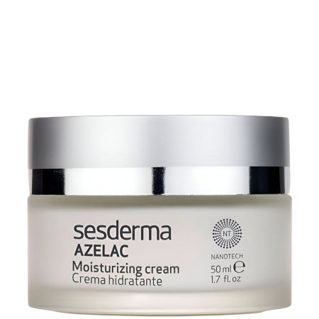 Sesderma Azelac Crema Hidratante Crema hidratante calmante seborreguladora y antiedad ideal para el cuidado de las rojeces 50 ml