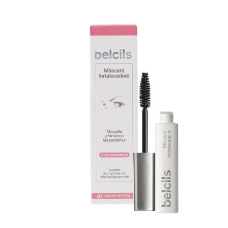 Belcils Máscara Fortalecedora Máscara de pestañas maquilla y fortalece para ojos sensibles 8 ml