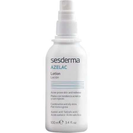 Sesderma Azelac Loción Loción fqacial corporal y capilar calma disminuye enrojecimiento y ofrece acción seborreguladora 100 ml