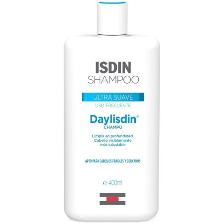 Isdin Daylisdin Shampoo Ultra Suave Champú muy suave cabello visiblemente más saludable 400 ml