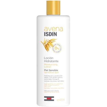 Isdin Avena Loción Hidratante Piel Sensible Locion corporal hidratante con omega 6 400 ml