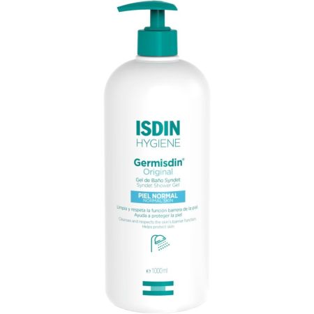 Isdin Germisdin Original Gel De Baño Sin Jabón Gel de ducha antiinfeccioso para pieles normales 1000 ml