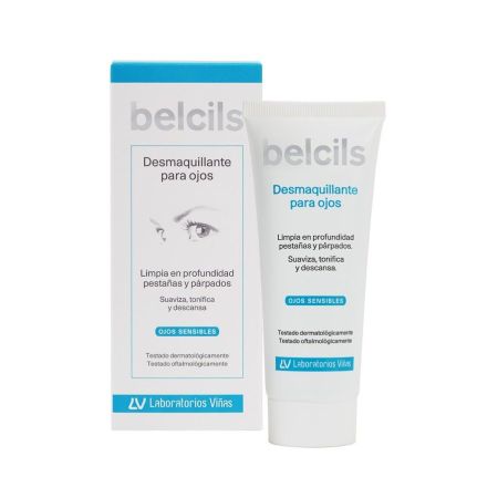 Belcils Desmaquillante Para Ojos Desmaquillante limpia en profundidad suaviza y tonifica para ojos sensibles 75 ml