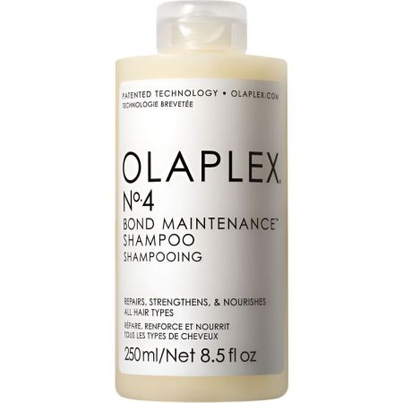 Olaplex Nº4 Bond Maintenance Shampoo Champú reparador de uniones del cabello mientras limpia suavemente el cabello 250 ml