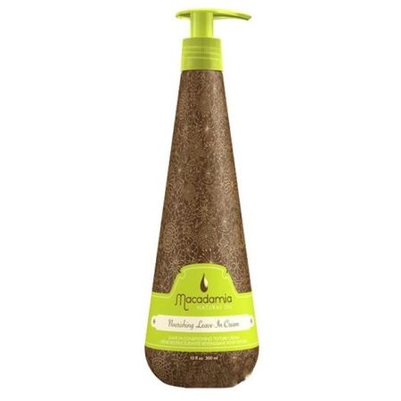 Macadamia Nourising Leave-In Cream Crema sin aclarado para desenredar y controlar los mechones rebeldes 300 ml