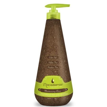 Macadamia Moisturizing Rinse Acondicionador nutre y desenreda con aclarado