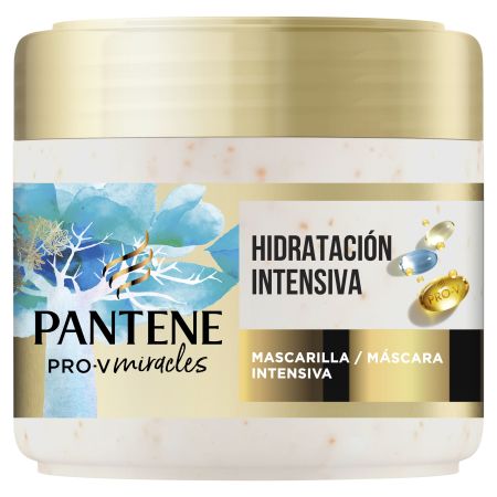 Pantene Pro-V Miracles Hidratación Intensiva Mascarilla Mascarilla de hidratación intensiva para cabello seco y dañado 300 ml