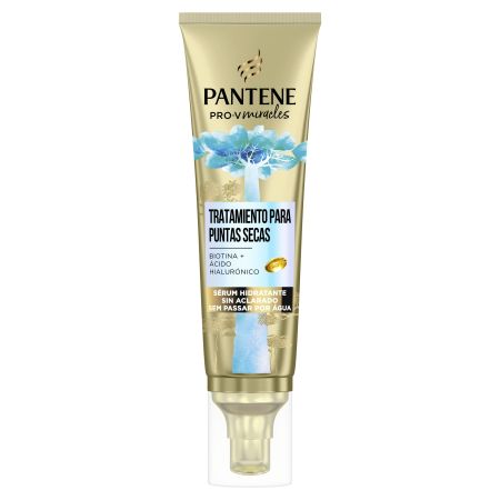 Pantene Pro-V Miracles Tratamiento Para Puntas Secas Sérum Sérum hidratante sin aclarado reparador de puntas secas con biotina y ácido hialurónico 70 ml