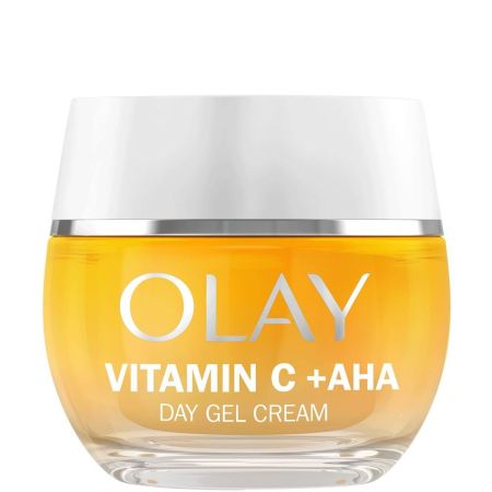 Olay Regenerist Vitamin C+Aha Day Gel Cream Crema de día iluminadora hidrata 24 horas piel más luminosa y uniforme en 14 días 50 ml