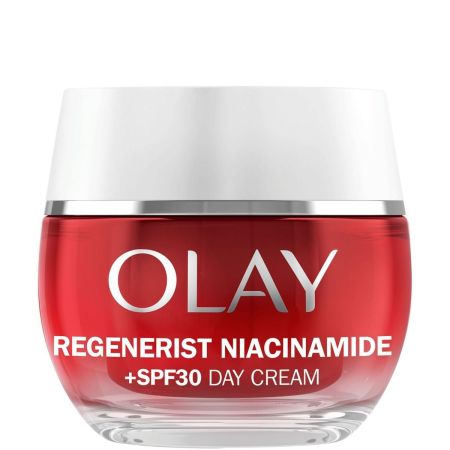 Olay Regenerist Niacinamide Day Cream Spf 30+ Crema de día ultraligera hidrata renueva y revitaliza piel más suave y firme 50 ml