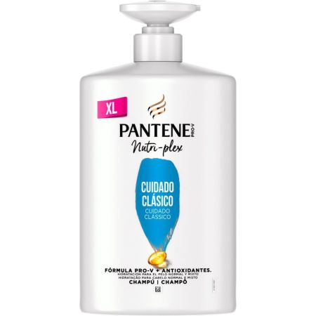 Pantene Pro-V Nutri-Plex Cuidado Clásico Champú Champú ofrece hidratación equilibrada para cabello bonito sano y con movimiento