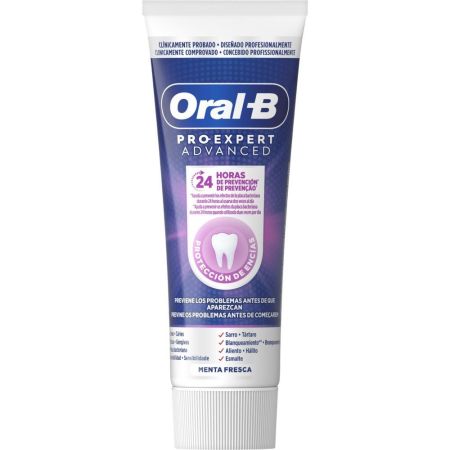 Oral-B Dentifríco Pro-Expert Prevención Encías Pasta de dientes blanqueante 24 horas de prevención con sabor menta fresca 75 ml