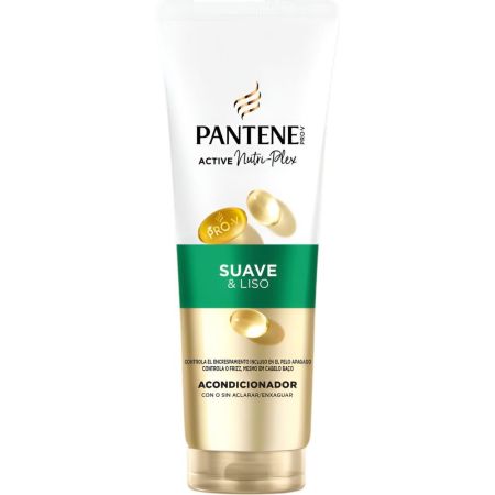 Pantene Pro-V Nutri-Plex Suave & Liso Acondicionador Acondicionador combate aspereza y encrespamiento acabado suave y sedoso para cabello seco 275 ml