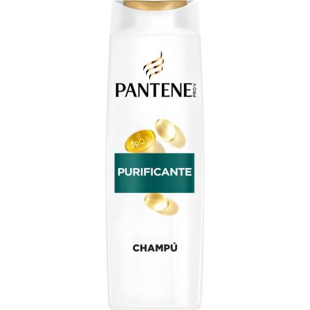 Pantene Pro-V Purificante Champú Champú purificante reequilibrante y revitalizante para cabello fino con tendencia a engrasarse