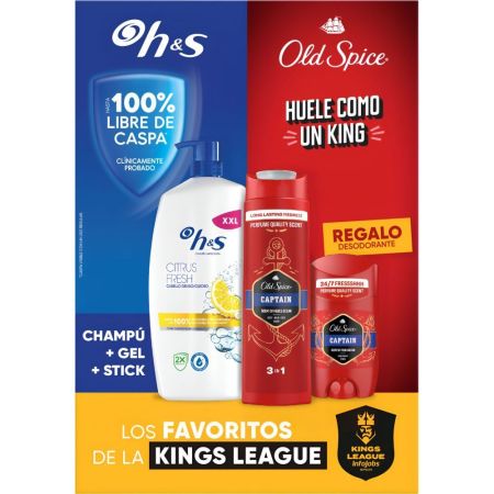 H&S Los Favoritos De La Kings League Estuche Set de baño disfruta de un superfrescor y un aroma fantástico