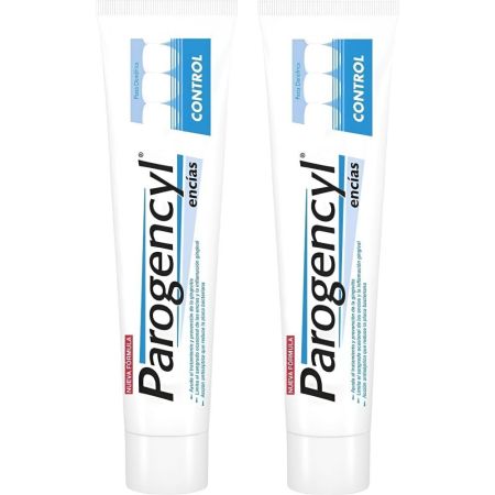 Parogencyl Control Encías Dentrífico Duplo Pack Ahorro Pasta de dientes ayuda a maximizar la protección de tus dientes y encías 2x125 ml