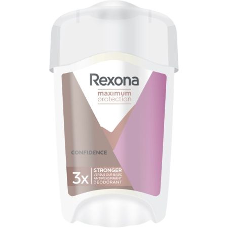 Rexona Maximum Protection Confidence Desodorante Stick Desodorante antitranspirante y antiolor para que te mantengas en movimiento todo el día 45 ml