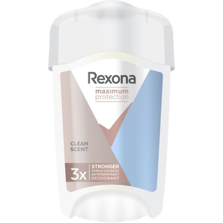 Rexona Maximum Protection Clean Scent Desodorante Stick Desodorante antitranspirante y antiolor para que te mantengas en movimiento todo el día 45 ml