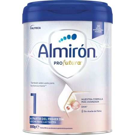 Almirón Profutura 1 Leche Para Lactantes Leche para lactantes para un mejor el desarrollo del bebé a partir del primer día 800 gr