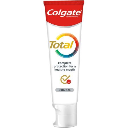 Colgate Dentífrico Total Original Pasta de dientes combate problemas de encías sensibilidad sarro esmalte manchas 75 ml