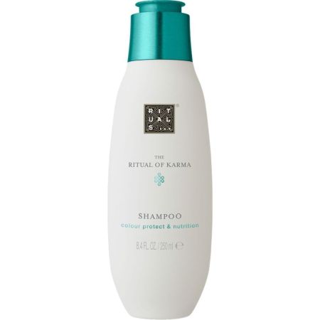 Rituals The Ritual Of Karma Shampoo Champú para cabello brillante y sano perfumado con loto sagrado y té blanco 250 ml