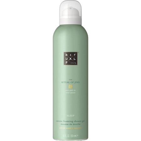 Rituals The Ritual Of Jing Sleep Serene Foaming Shower Gel Gel de ducha en espuma calmante con fragancia florar de loto y jinjolero 200 ml