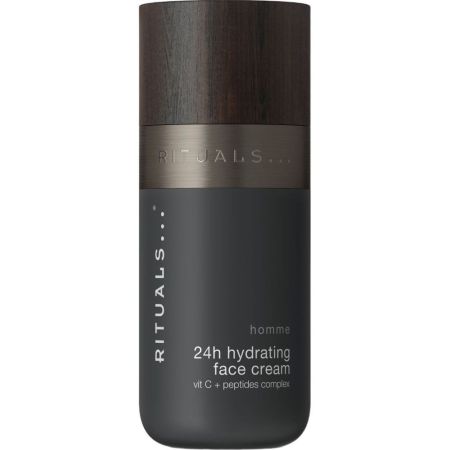 Rituals Homme 24h Hydrating Face Cream Crema en gel facial hidratante con péptidos y vitamina c 50 ml