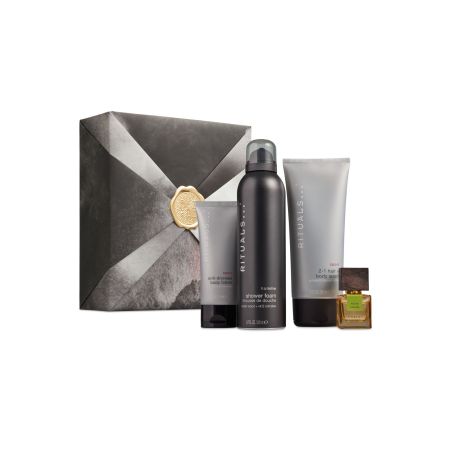 Rituals Homme Estuche Rutina de baño tranquilizante con bambú menta japonesa y madera de cedro